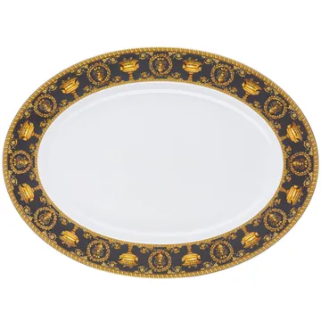 Versace I love Baroque serveerschaal - Nero - Versace