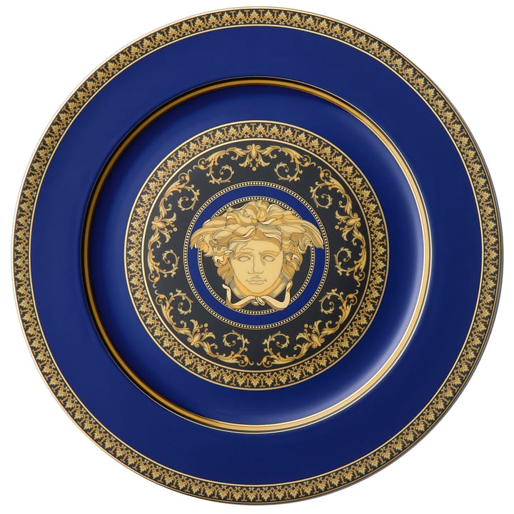 Versace Medusa Blue onderbord - 33 cm - Versace