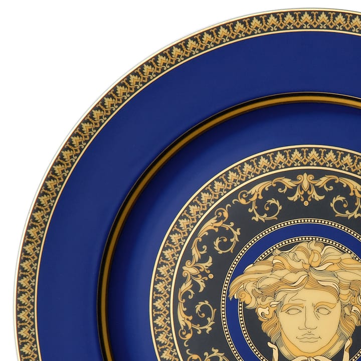 Versace Medusa Blue onderbord - 33 cm - Versace