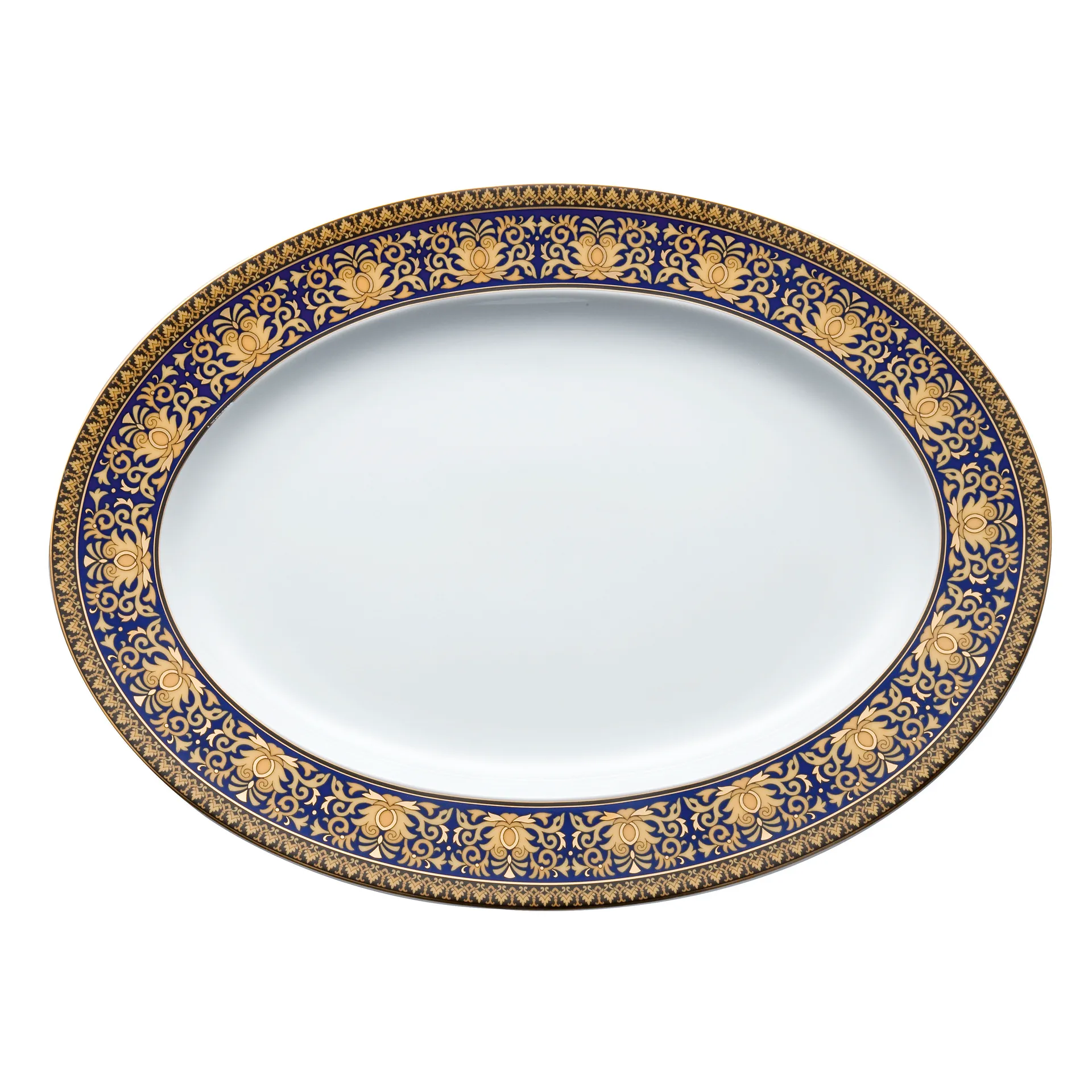 Versace Medusa Blue serveerschaal, 34 cm Versace