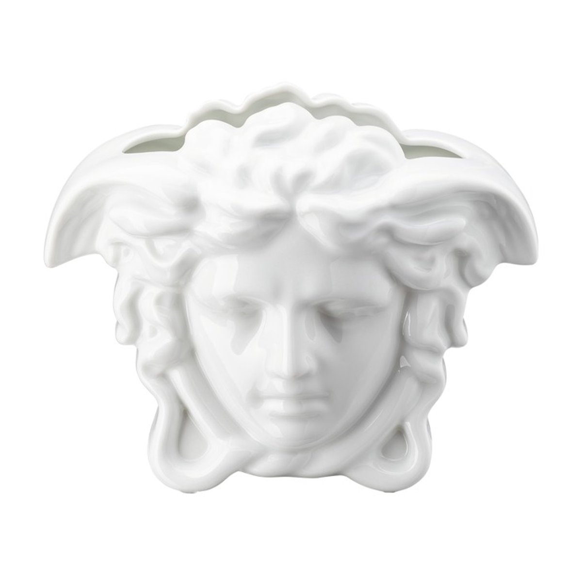 Versace Medusa Grande vaas 15 cm Wit | Scandinavisch Interieur | Vazen | Wit
