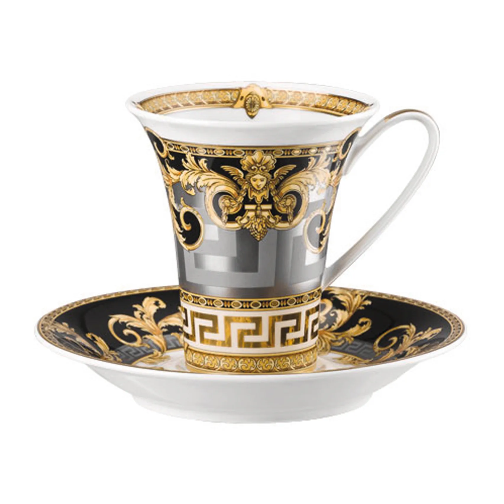 Versace Prestige Gala koffiekop met schotel, 18 cl Versace