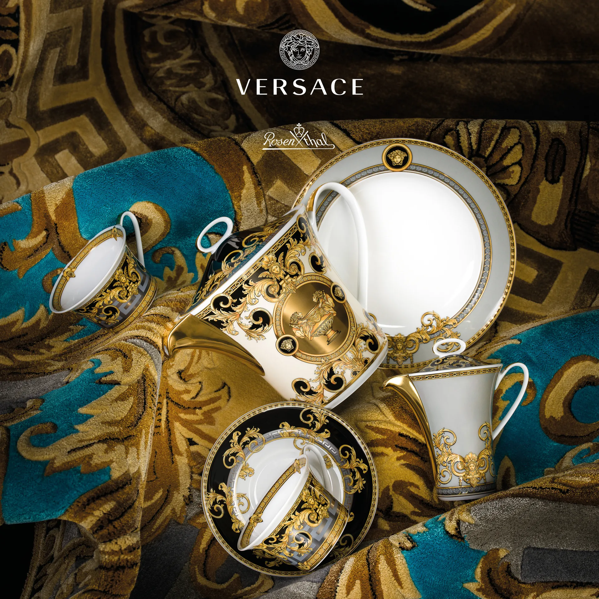 Versace Prestige Gala roomkan, 22 cl Versace