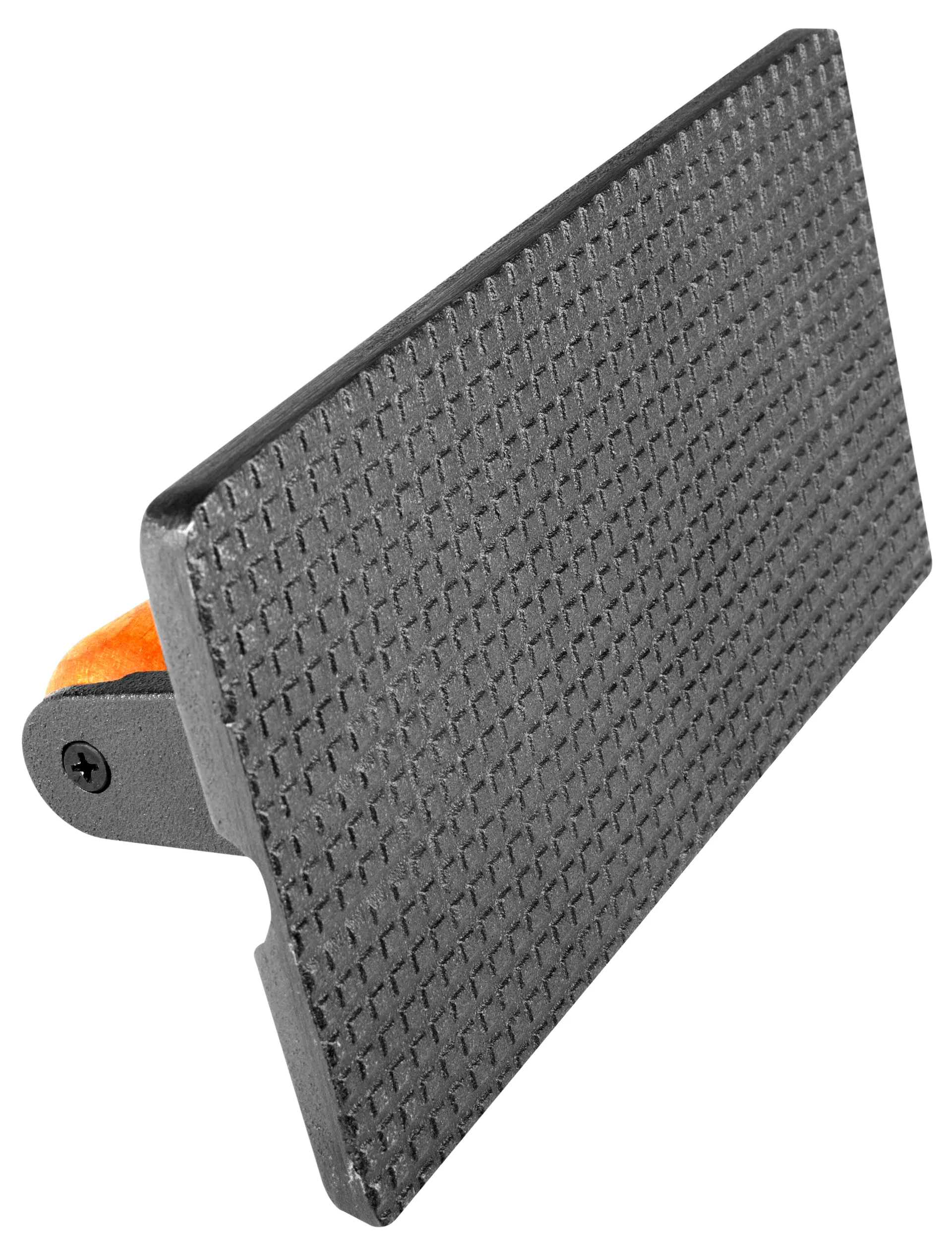 Bacon- en grillpers gietijzer met houten handvat, 21x11 cm Victoria