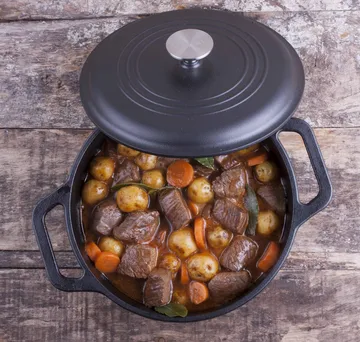 Gietijzeren braadpan 3,8 l - Zwart - Victoria