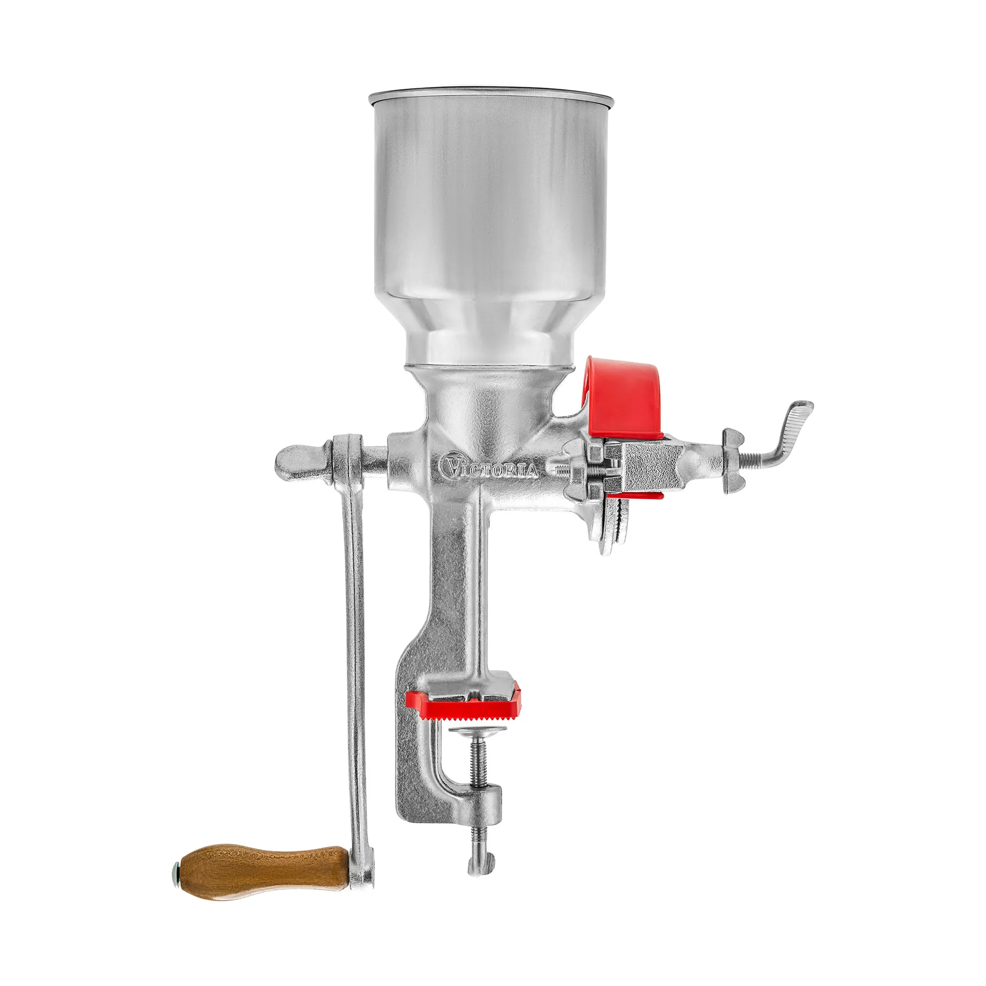 Handmatige molen gietijzer, Staal Rood Victoria