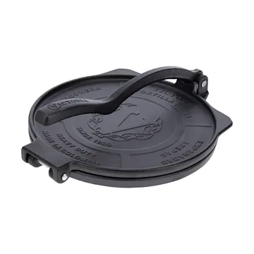 Heavy duty tortillapers Ø25 cm - Zwart, gietijzer - Victoria