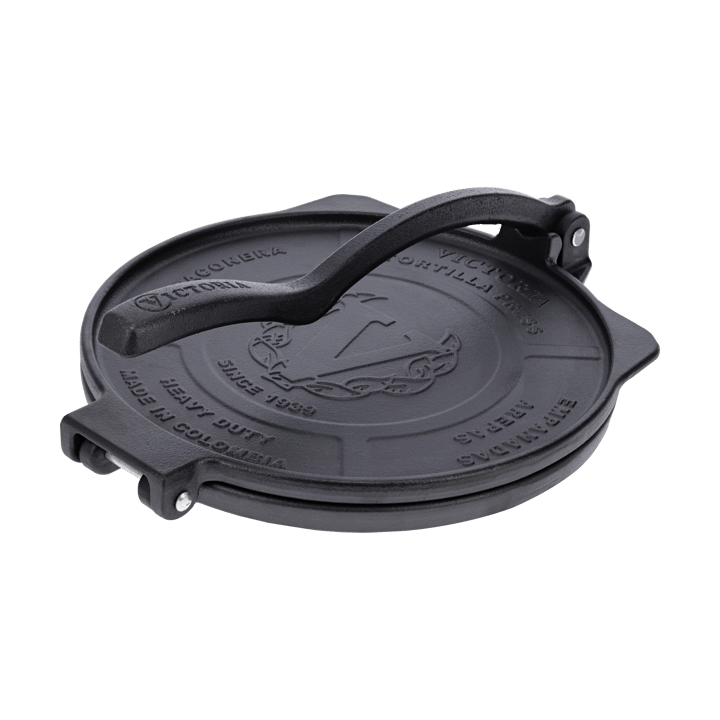 Heavy duty tortillapers Ø25 cm, Zwart Victoria