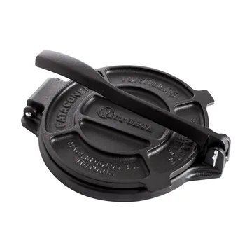 Tortillapers gietijzer 20 cm - Zwart - Victoria