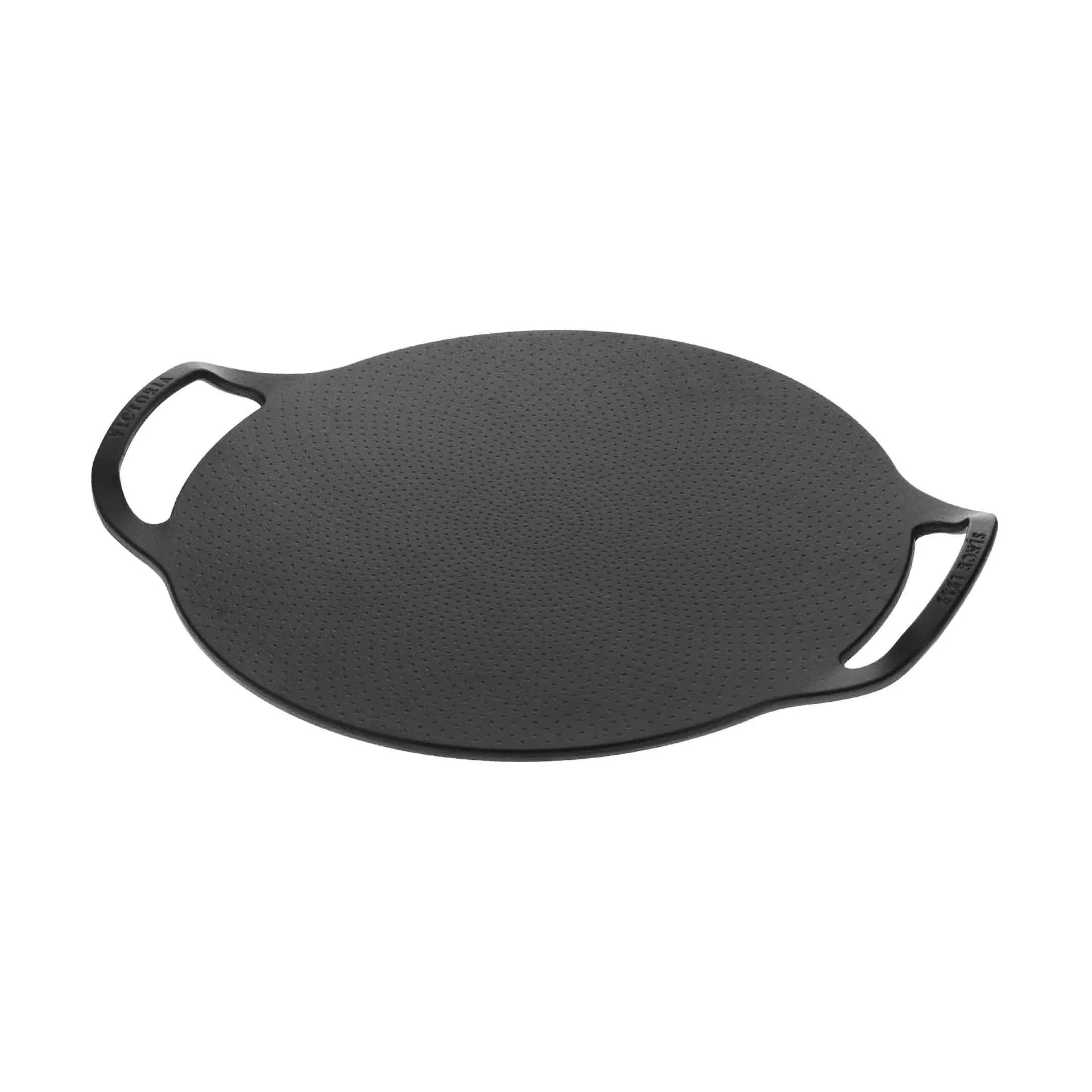 Victora pizzapan gietijzer twee handgrepen geëmailleerd, ø38 cm Victoria
