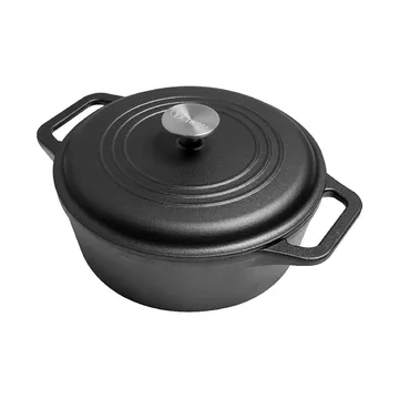 Victoria braadpan gietijzer voorbehandeld - 6,6 L - Victoria