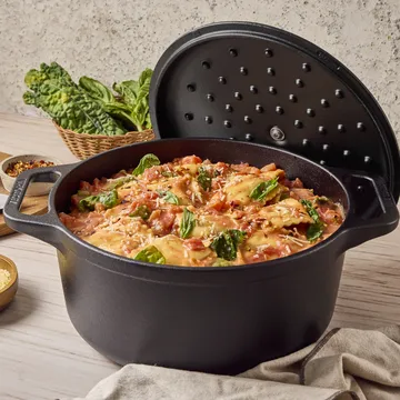 Victoria braadpan gietijzer voorbehandeld - 6,6 L - Victoria