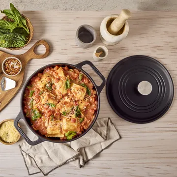 Victoria braadpan gietijzer voorbehandeld - 6,6 L - Victoria