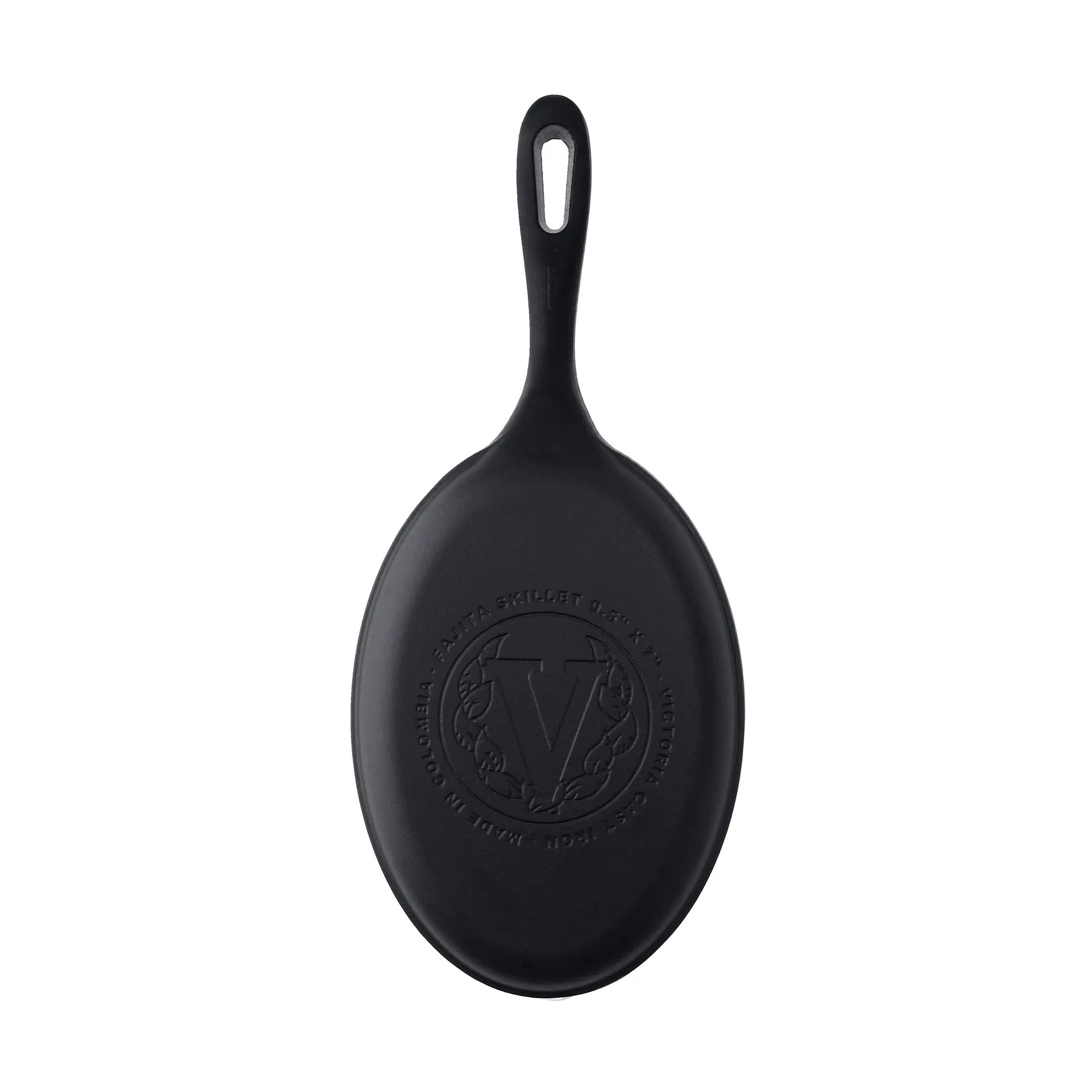 Victoria fajitapan gietijzer geëmailleerd, 41x18 cm Victoria
