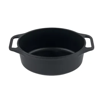 Victoria gietijzeren braadpan en broodpan geëmailleerd - 2-delig - Victoria