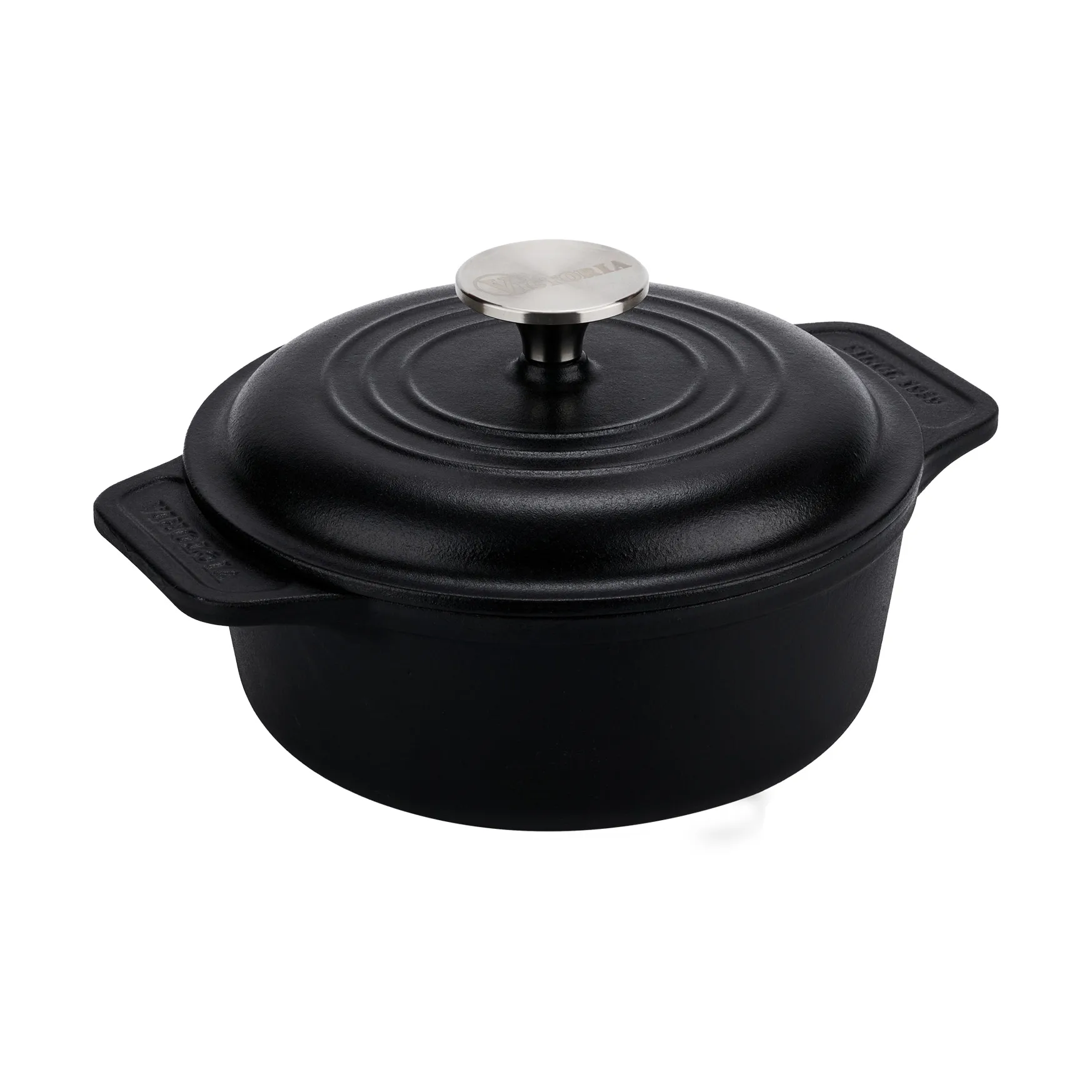 Victoria gietijzeren geëmailleerde braadpan, 1,9 l Victoria