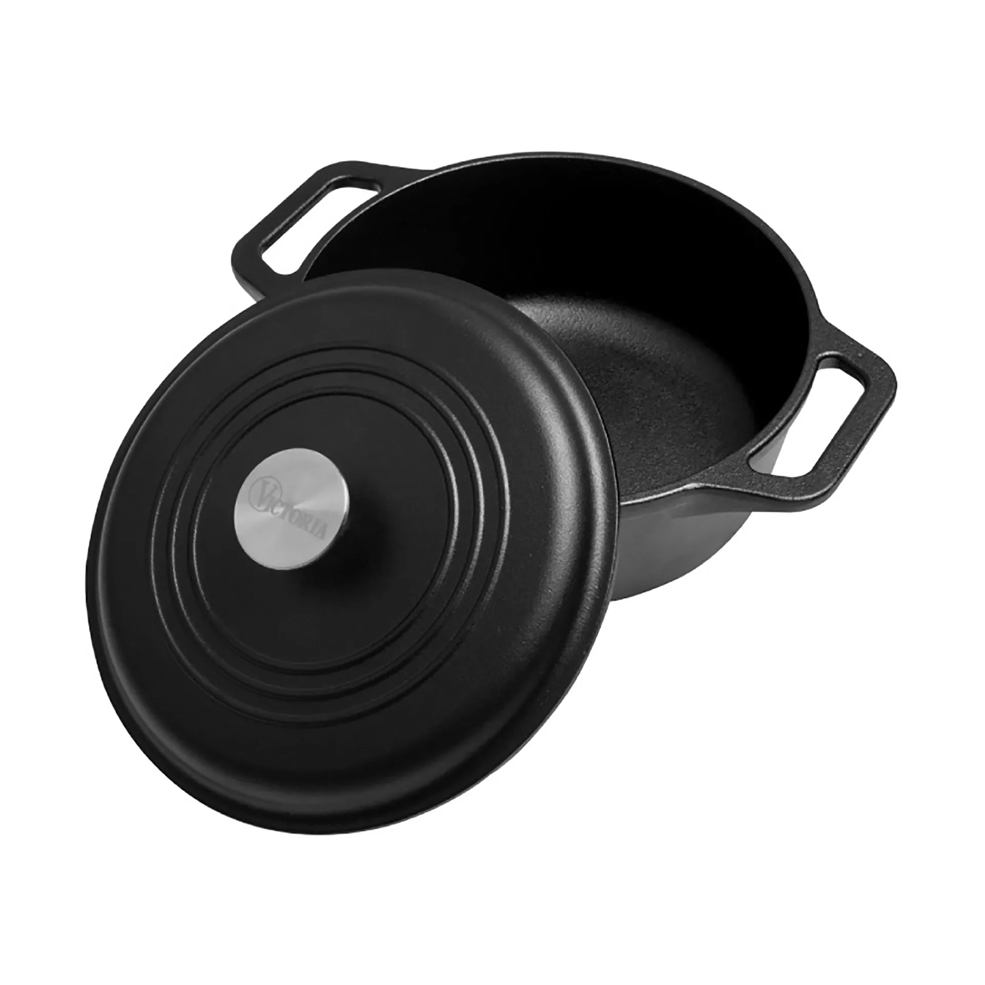 Victoria gietijzeren geëmailleerde braadpan, 3,8 l Victoria
