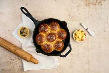 Victoria koekenpan gietijzer voorbehandeld - Ø25 cm - Victoria