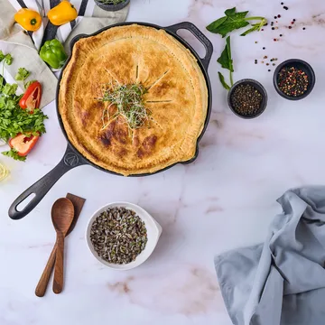 Victoria koekenpan gietijzer voorbehandeld - Ø30 cm - Victoria