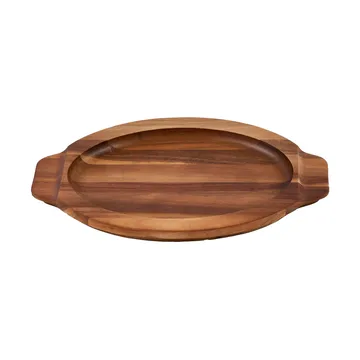 Victoria onderzetter acacia hout - 18x14,5 cm - Victoria
