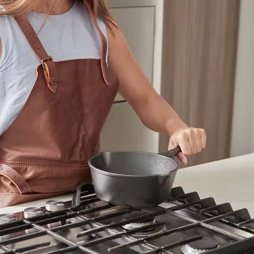 Victoria steelpan gietijzer voorbehandeld - 1,9 L - Victoria