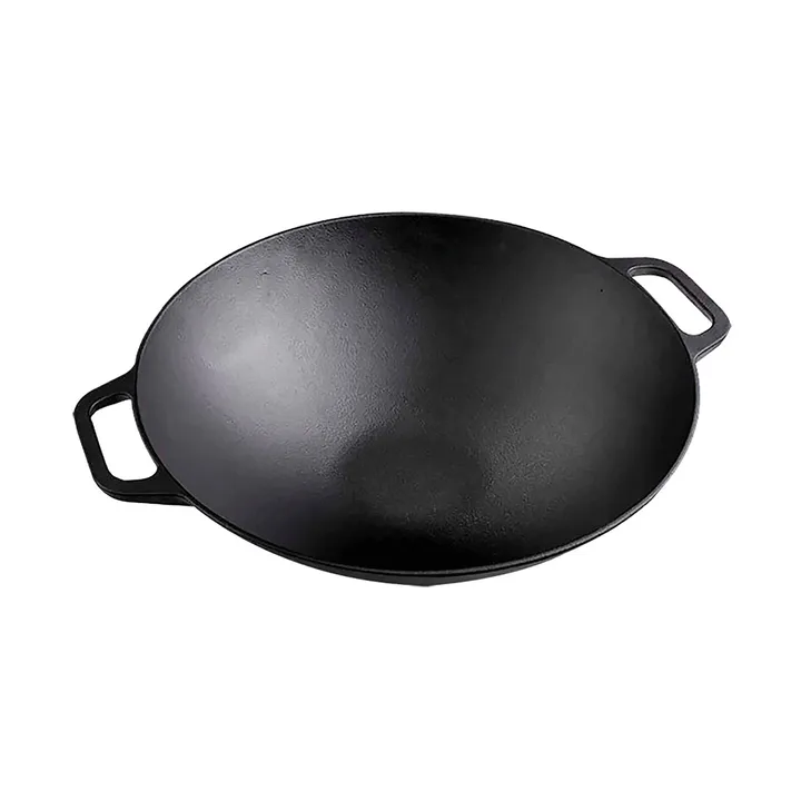 Victoria wok gietijzer geëmailleerd - Ø35 cm - Victoria