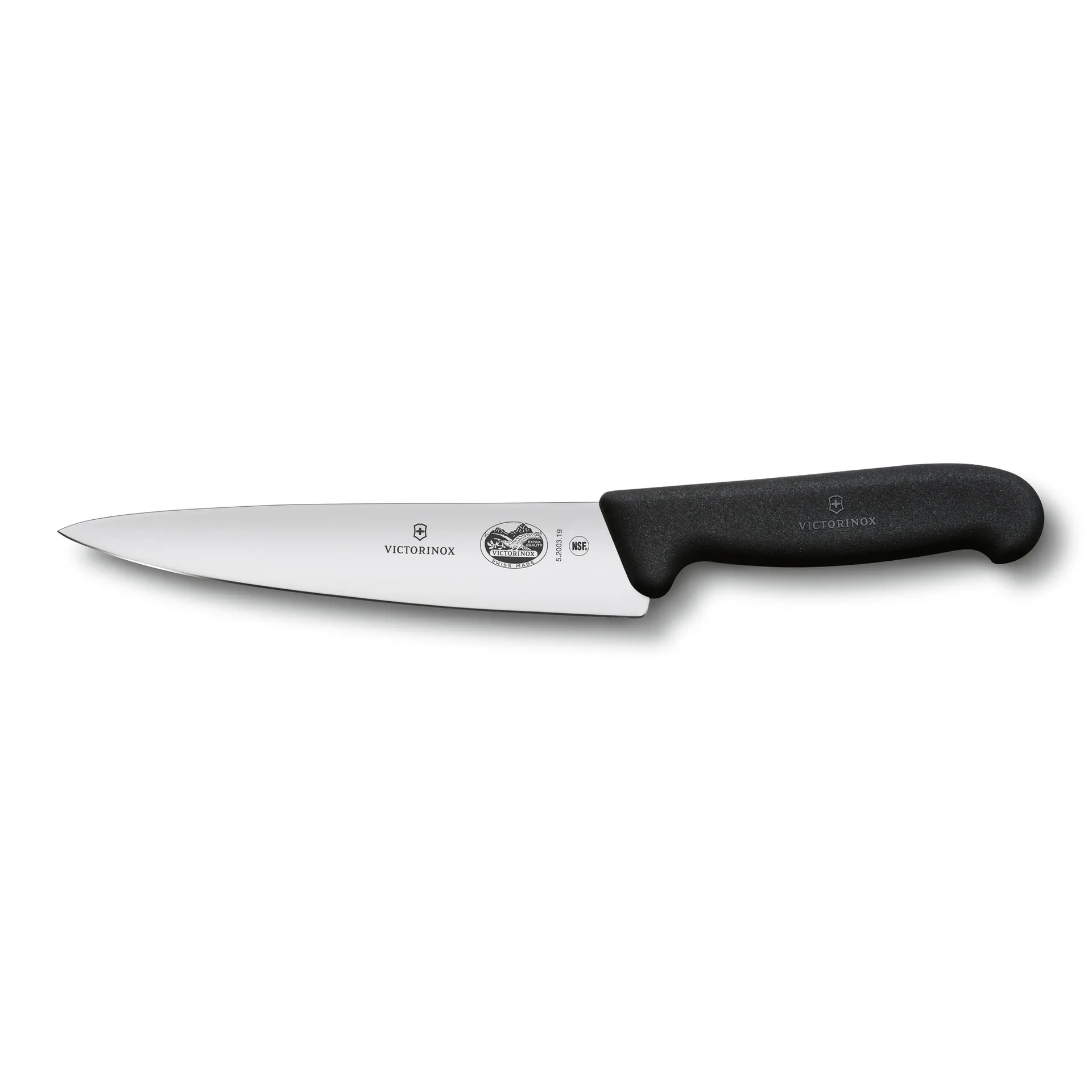 Fibrox koksmes 19 cm, Roestvrij staal Victorinox