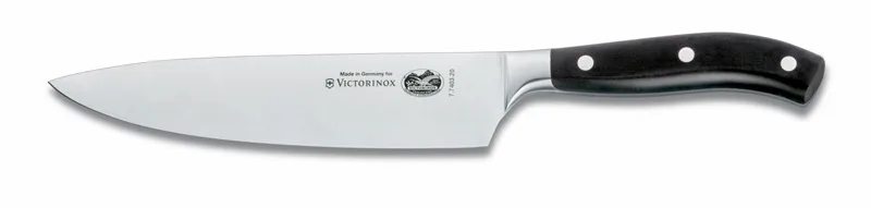 Grand Maître koksmes 20 cm, Zwart Victorinox