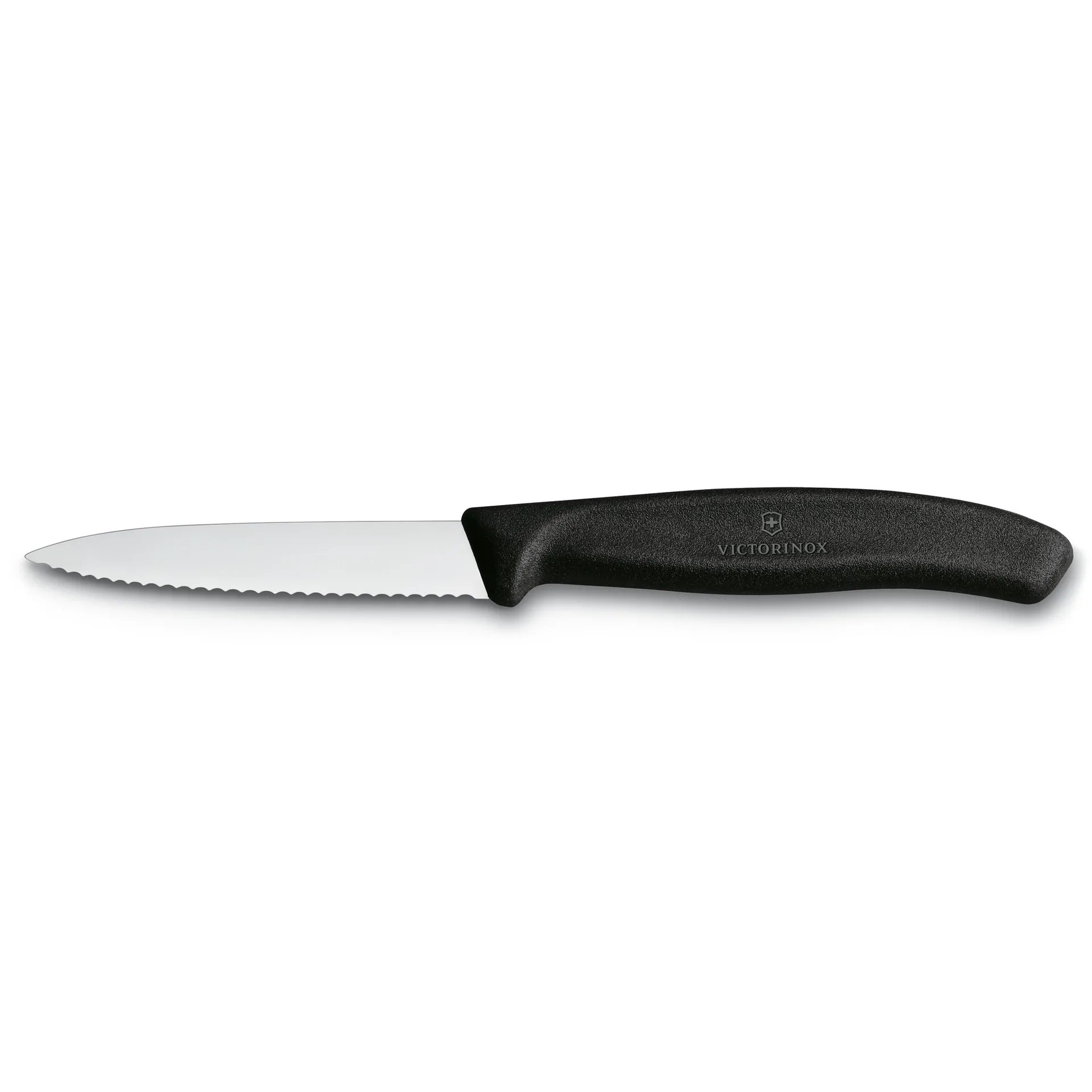 Swiss Classic groente-/schilmes 8 cm, Zwart Victorinox