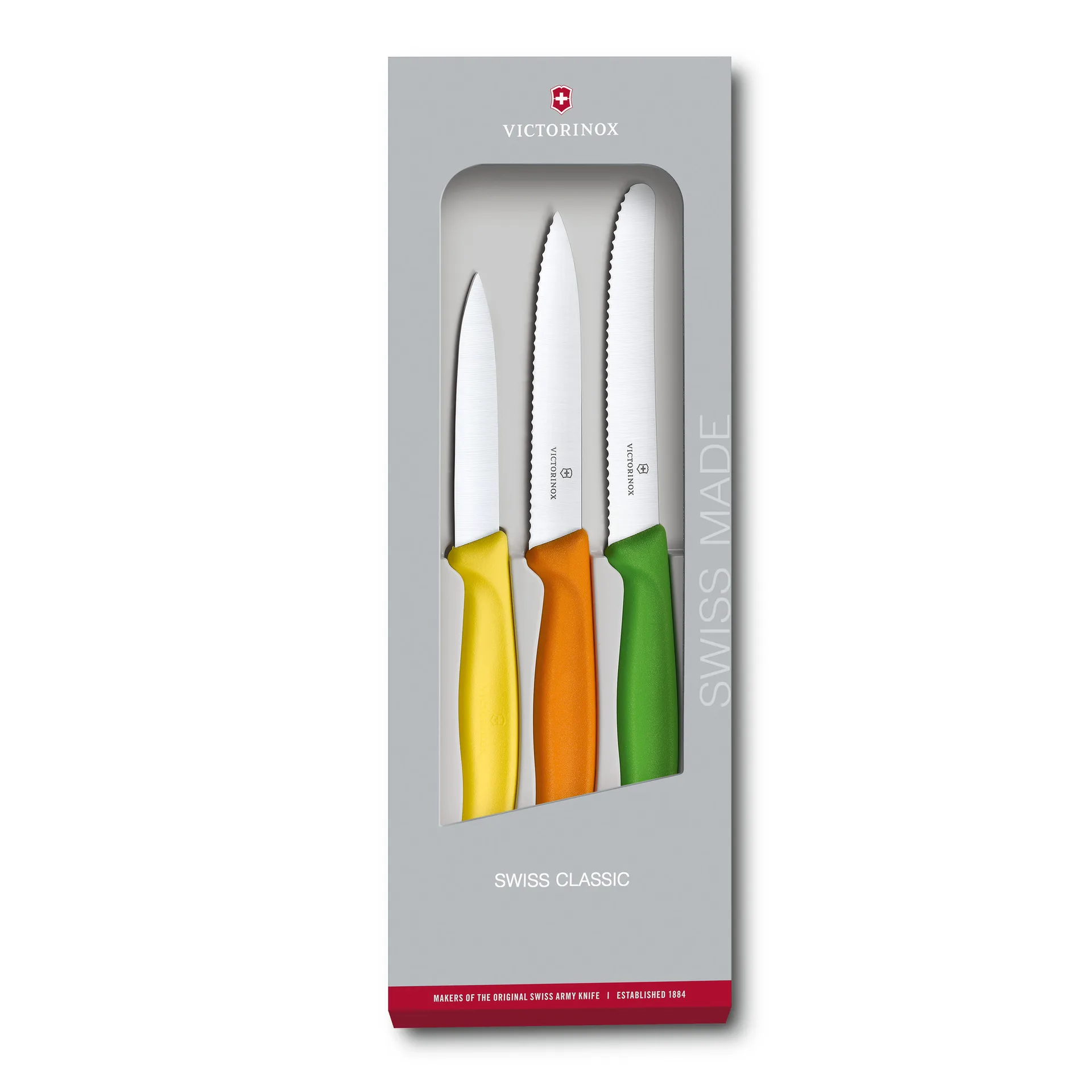 Swiss Classic schilmessenset 3-delig, Roestvrij staal Victorinox