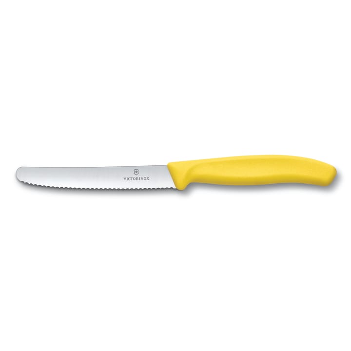 Swiss Classic worst-/tomatenmes 11 cm - Geel - Victorinox