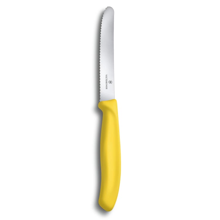 Swiss Classic worst-/tomatenmes 11 cm, Geel Victorinox