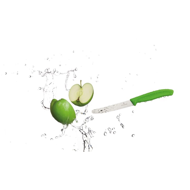 Swiss Classic worst-/tomatenmes 11 cm, Groen Victorinox