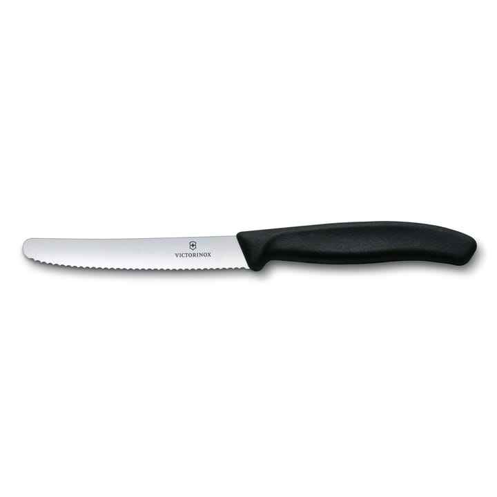 Swiss Classic worst-/tomatenmes 11 cm - Zwart - Victorinox