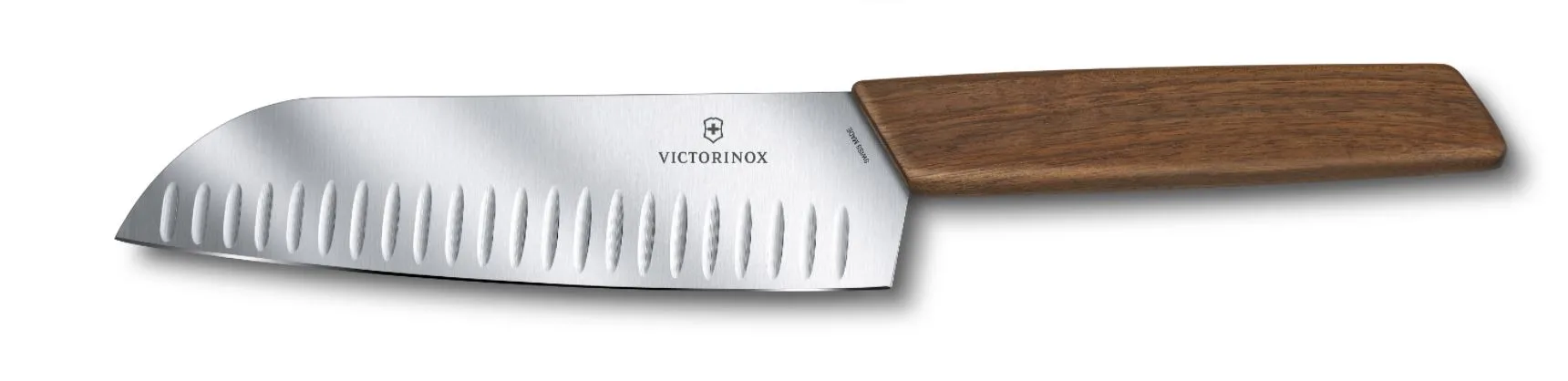 Swiss Modern santokumes 17 cm, Bruin Victorinox