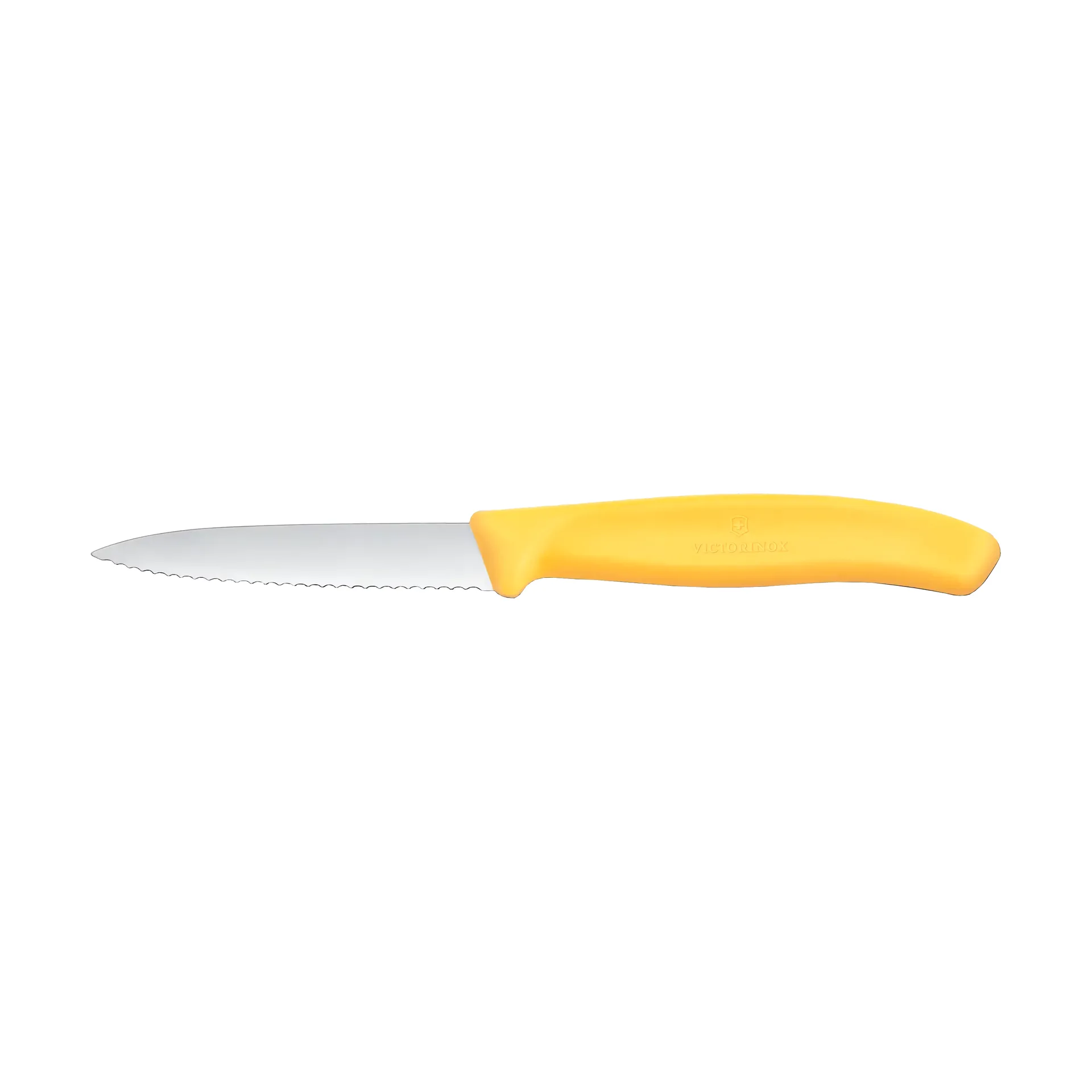 Victorinox Swiss Classic schilmesje gekarteld 8 cm, Geel Victorinox