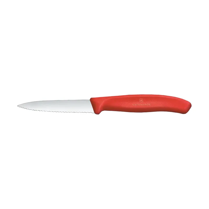 Victorinox Swiss Classic schilmesje gekarteld 8 cm - Rood - Victorinox