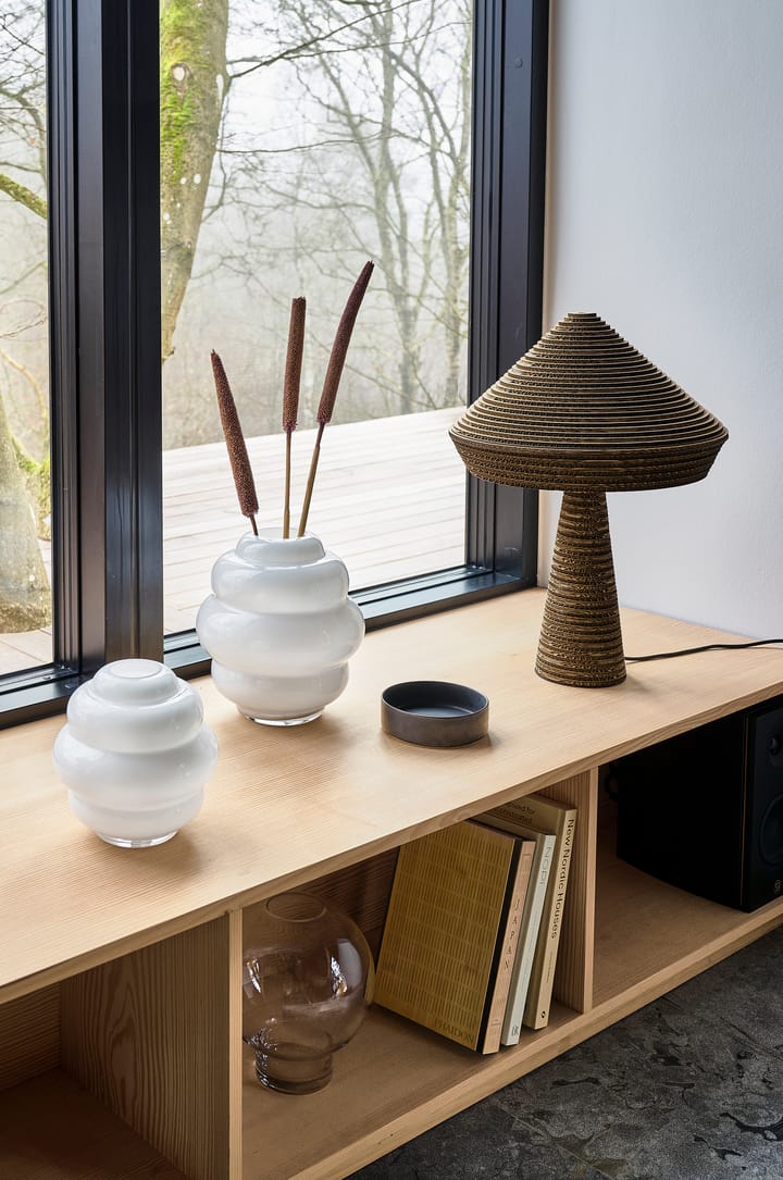 Bubble vaas Ø20 cm, Wit Villa Collection