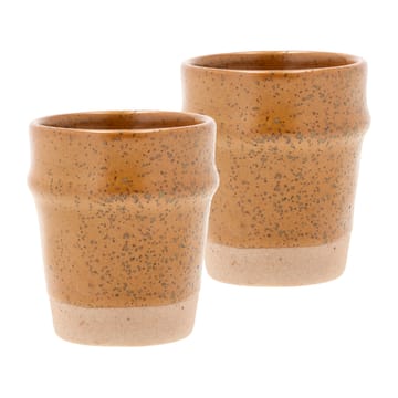 Evig espressokop 10 cl 2-pack - Amber - Villa Collection
