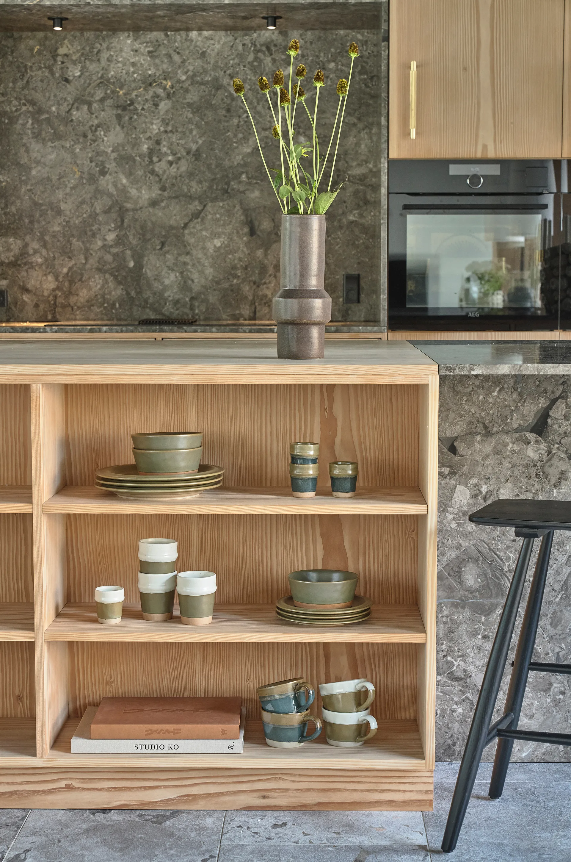 Evig mok met oor 30 cl 2-pack, Groen Villa Collection