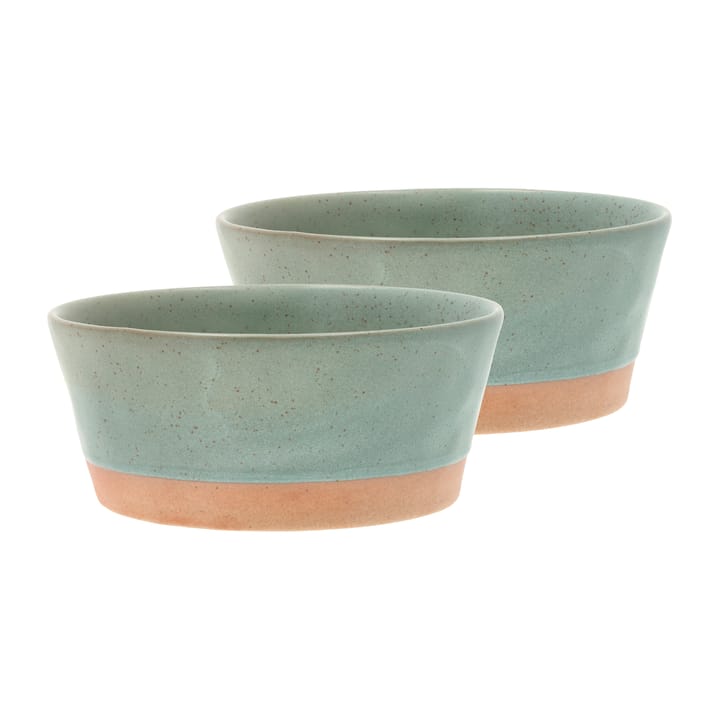 Evig schaal Ø15 cm 2-pack - Groen - Villa Collection