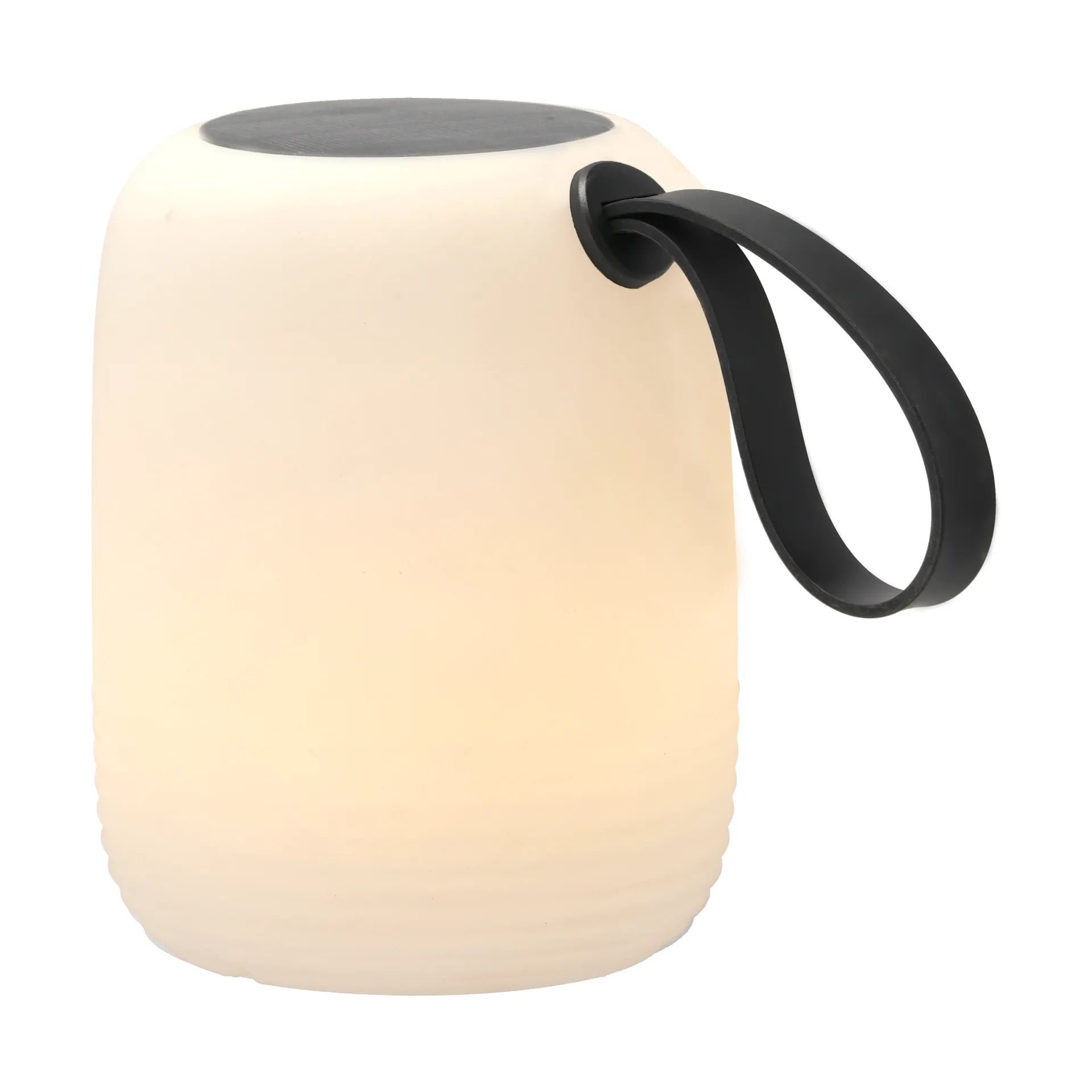 Hav lounge lamp met zonnecellen Ø12,5 cm, Wit-zwart Villa Collection