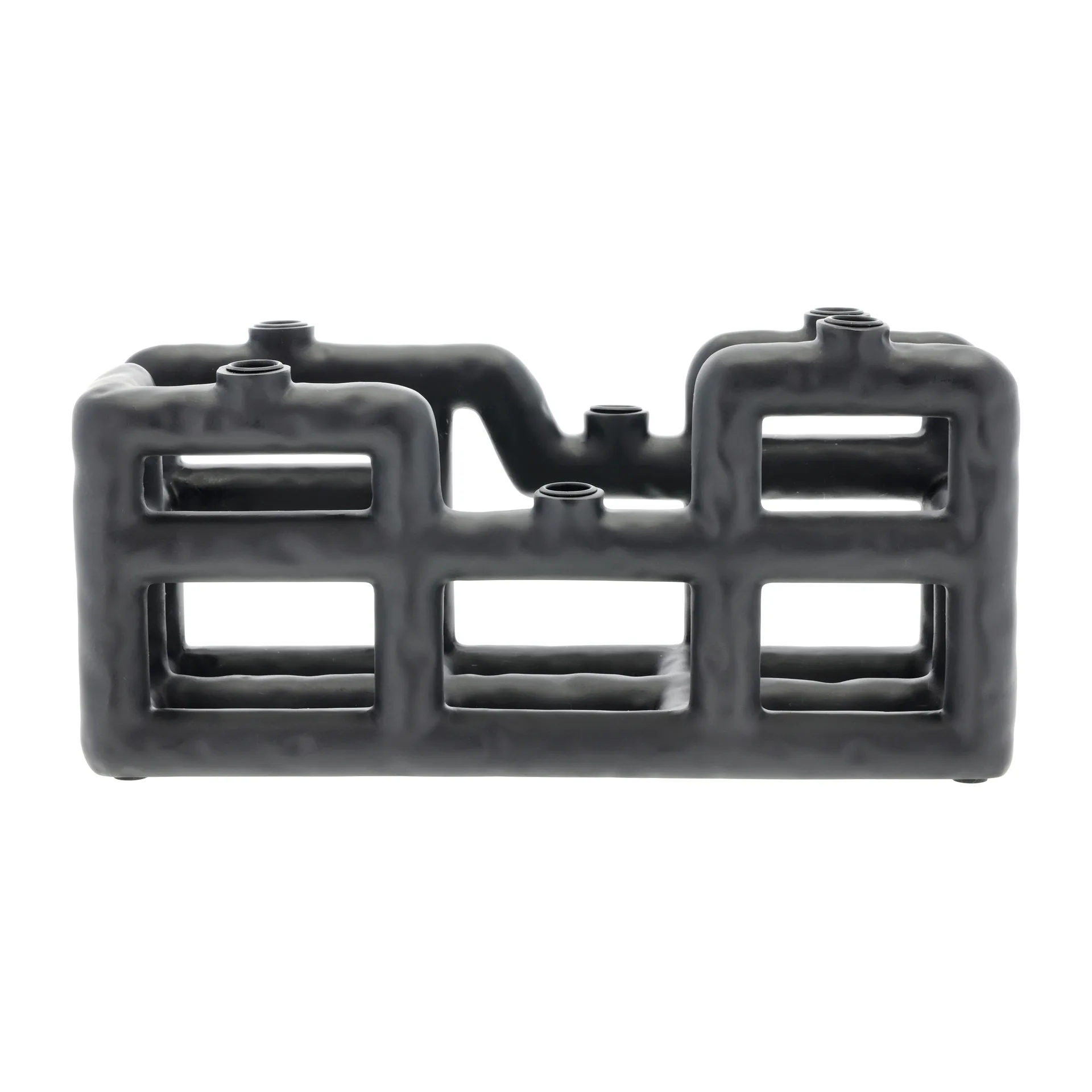 Lyst kandelaar 6 kaarsen, Zwart Villa Collection