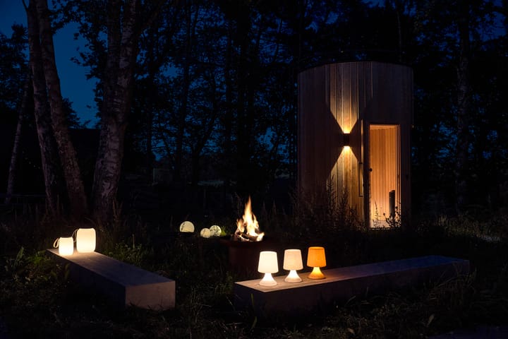 Midnat loungelamp Ø16 cm, Lichtbruin Villa Collection