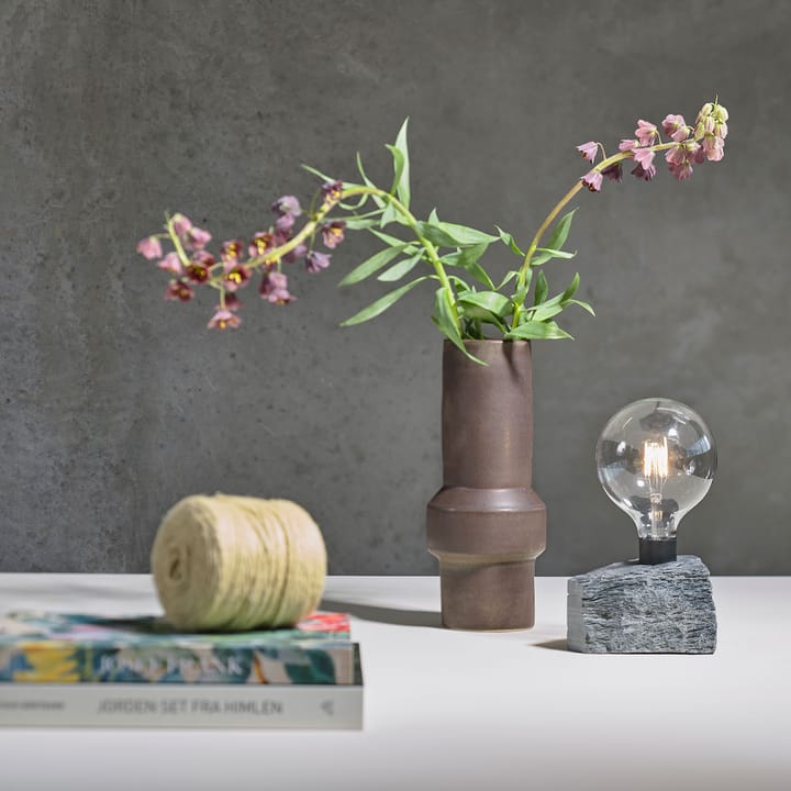 Rost vaas, Donkerbruin Villa Collection