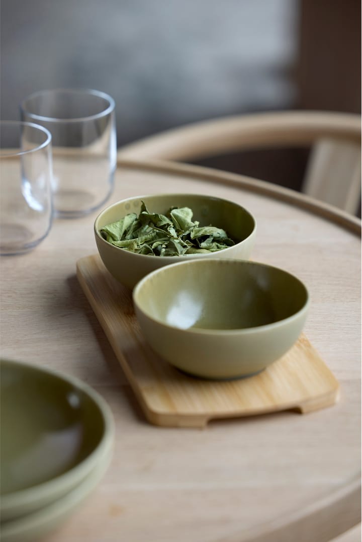 Shoku bamboe dienblad met 2 schalen, Pure Green Villa Collection