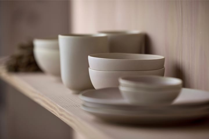 Shoku bord Ø20 cm, Beige Villa Collection