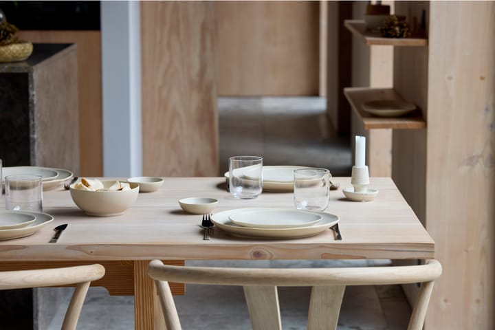 Shoku bord Ø20 cm, Beige Villa Collection