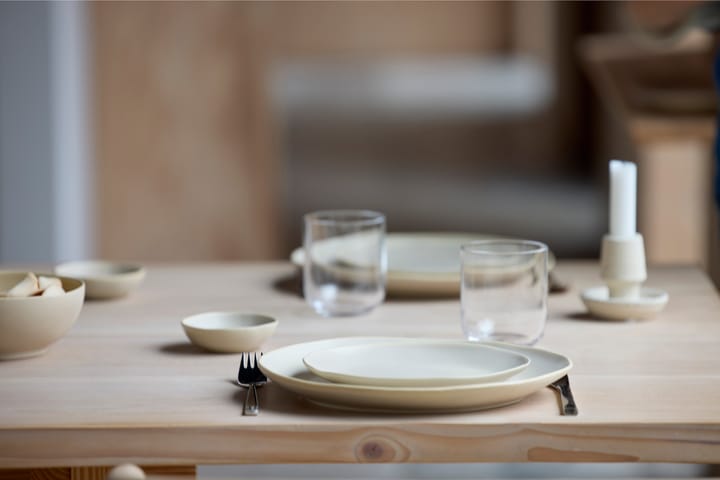 Shoku bord Ø20 cm, Beige Villa Collection