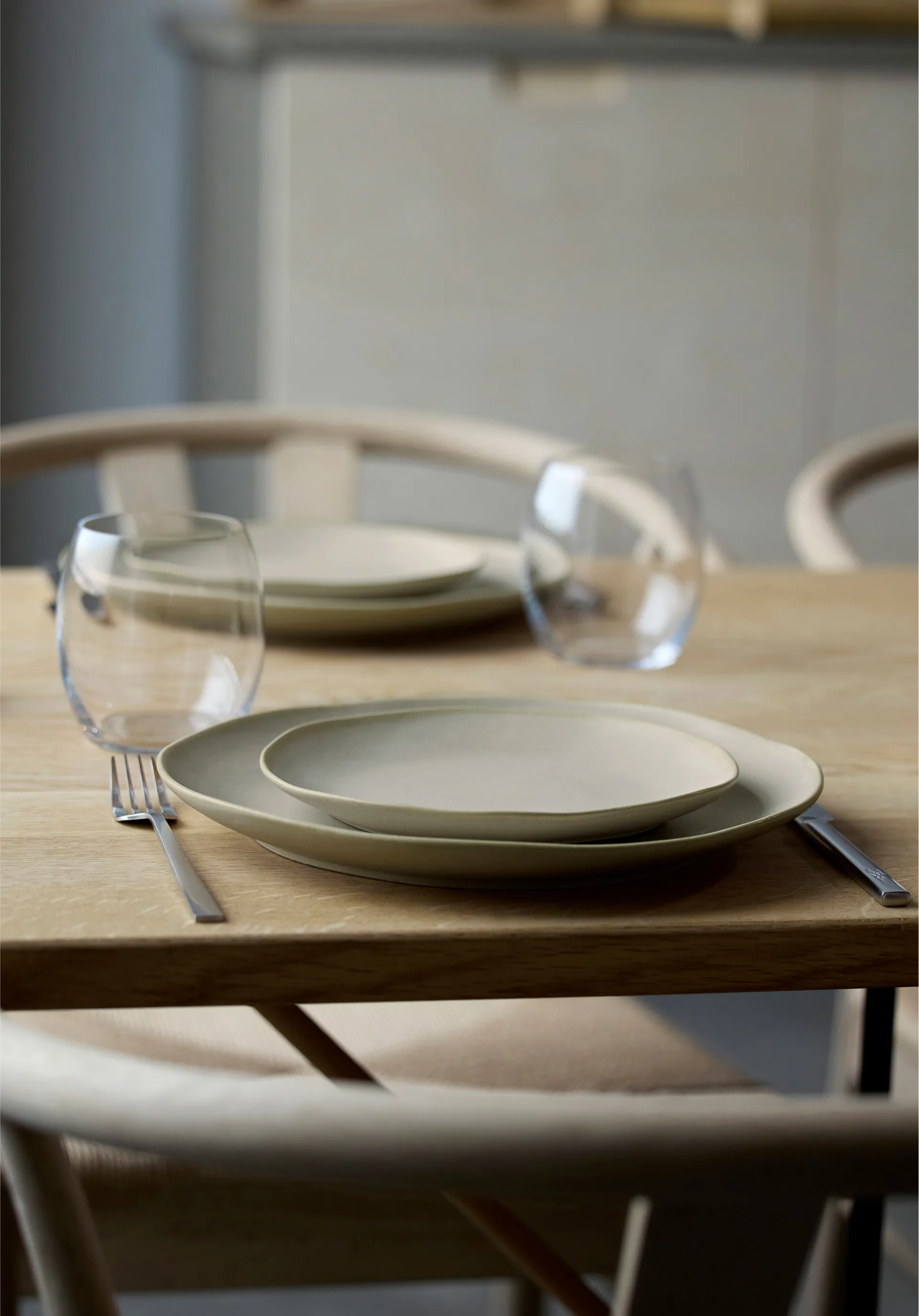 Shoku bord Ø20 cm, Warm Brown Villa Collection